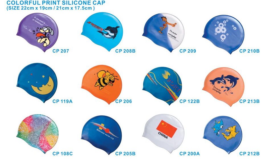 COLORFUL PRINT SILICONE CAP